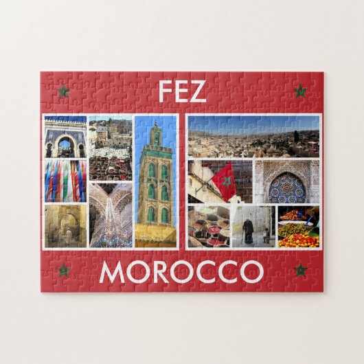 morocco fez scenes ジグソーパズル (横)