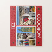 morocco fez scenes ジグソーパズル (縦)