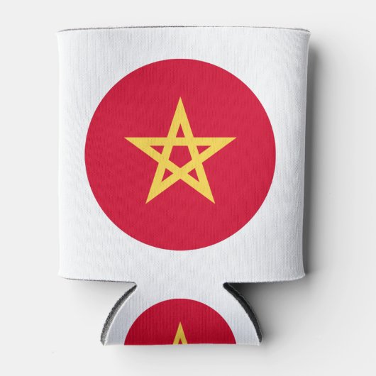 Morocco Flag 缶クーラー (正面)