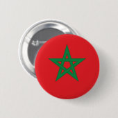 morocco flag 缶バッジ (正面&裏面)