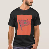 morocco flag tシャツ (正面)