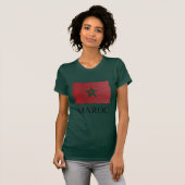 Morocco flag tシャツ (正面フル)