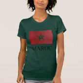 Morocco flag tシャツ (正面)