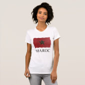 Morocco flag tシャツ (正面フル)
