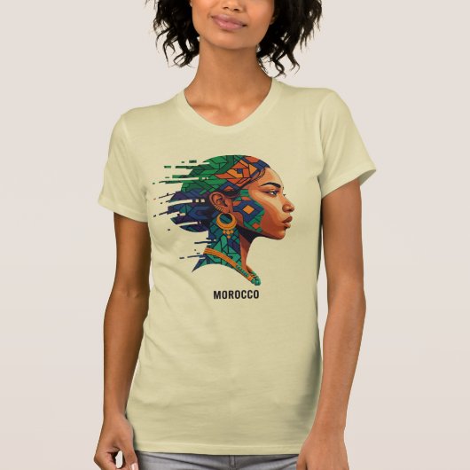 Morocco_Majesty_モダン_Spirit Tシャツ (正面)