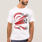 Morocco National Football Team (Atlas Lions) 2025 Tシャツ (正面)