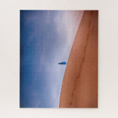 Morocco Sahara Blue Man ジグソーパズル (縦)