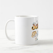 Morocco Sahara & Sea Summer Vibes Design コーヒーマグカップ (左)