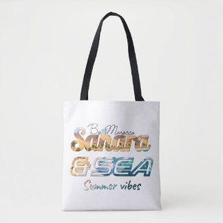 Morocco Sahara & Sea Summer Vibes Design トートバッグ