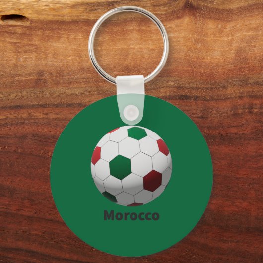 Morocco Soccer  キーホルダー (裏面)