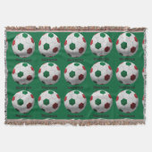 Morocco Soccer スローブランケット (正面)