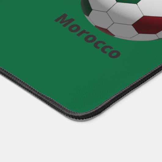 Morocco Soccer Desk Mat デスクマット (コーナー)