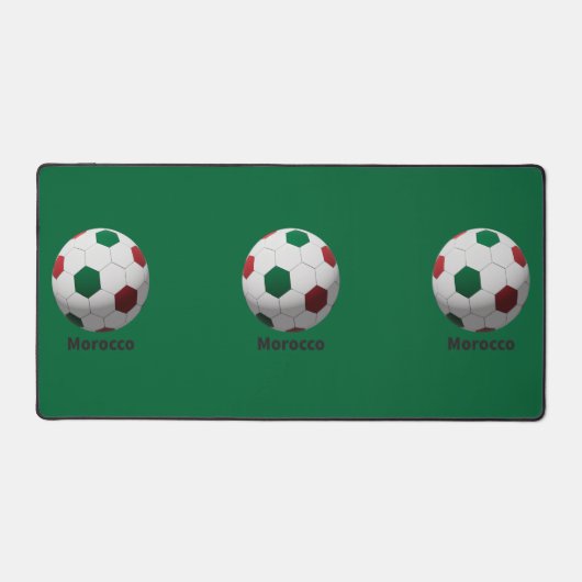 Morocco Soccer Desk Mat デスクマット (正面)