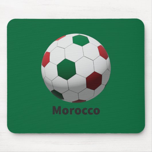Morocco Soccer Mouse Pad マウスパッド (正面)
