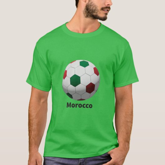 Morocco Soccer Tシャツ (正面)
