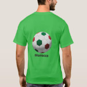 Morocco Soccer Tシャツ (裏面)