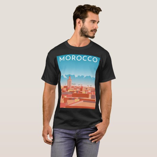 Morocco T-shirt Tシャツ (正面フル)