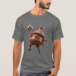 Morocco Tagine Soccer Mascot T-Shirt - Group C Tシャツ