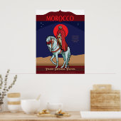 Morocco Travel Poster ポスター (キッチン)