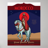 Morocco Travel Poster ポスター (正面)