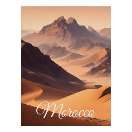 Morocco Travel Poster ポスター