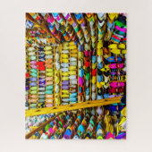 Morocco's Babouche Slippers ジグソーパズル (縦)