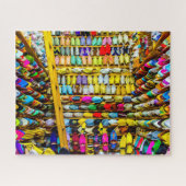 Morocco's Babouche Slippers ジグソーパズル (横)