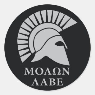 Moron Labe vers01ラウンドデカールシール ラウンドシール