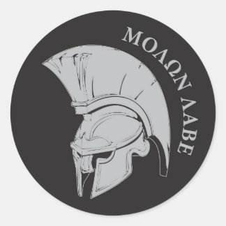 Moron Labe vers02 rundデカールシール ラウンドシール