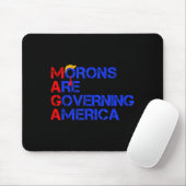 Morons Are Governing America Funny Trump 2024 _2  マウスパッド (マウス)