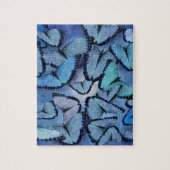 Morphoの青い蝶 ジグソーパズル (縦)