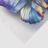 MORPHO美しい青い蝶のデコページ紙 薄葉紙 (詳細)