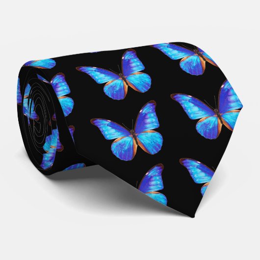 “Morpho” ネクタイ (ロール)