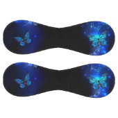 Morpho Butterfly in the Dark Background ソフトボール (パネル)