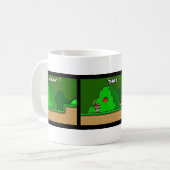 Morrer de bobeira コーヒーマグカップ (正面左)