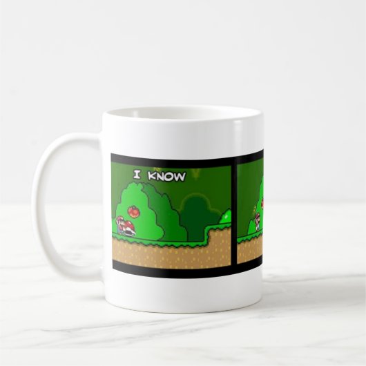 Morrer de bobeira コーヒーマグカップ (左)