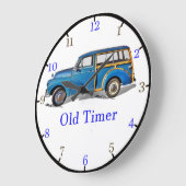 Morrisのマイナーな柱時計 ラージ壁時計 (傾斜)