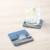 Morrisの島の灯台しぶき コースター (右側)