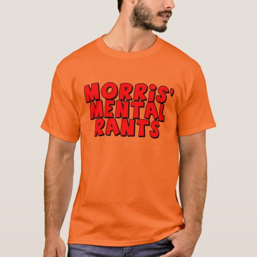 Morrisの精神大言壮語のTシャツ Tシャツ (正面)