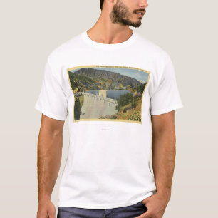 Morrisサン・ゲーブリエルのダムの眺め Tシャツ