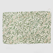 Morris -アンティーク離れ柳と枝パターン ゴルフタオル (横)