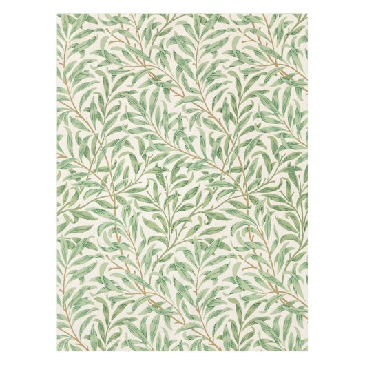 Morris -アンティーク離れ柳と枝パターン テーブルクロス (正面)