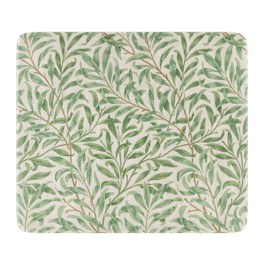 Morris - Antique willow leaves & Branches Pattern カッティングボード (正面)