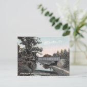 Morris Canal, Bloomfield, New Jersey,ヴィンテージ ポストカード (スタンド正面)