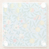 Morris - Four Fruits ガラスコースター (裏面)