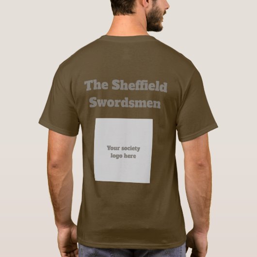 Morris Men Have Bells Medieval Art Ancient Text Tシャツ (裏面)