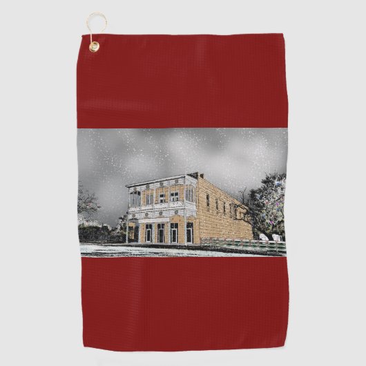 Morris Ranch Golf Towel Fredericksburg ゴルフタオル (正面)