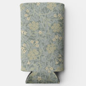 Morris Vine & Jasmine Garden Flower Classic スリム缶クーラー (正面)
