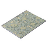 Morris Vine & Jasmine Garden Flower Classic ノートブック (左側)