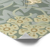 Morris Vine & Jasmine Garden Flower Classic ポスター (角)